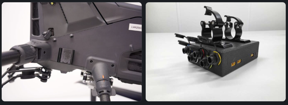 SkyHub and the cable bracket