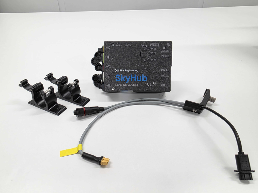 SkyHub assembly kit components