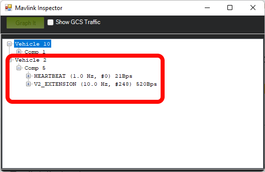 Mission Planner MAVlink inspector data ../../../../images/mpmavinspdata.png